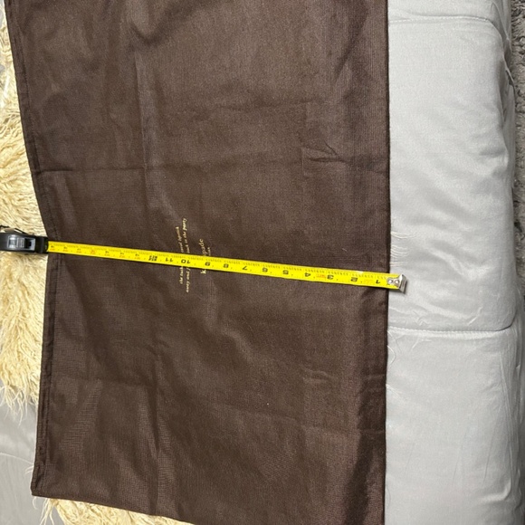 Kate Spade New York XL Drawstring Dust Bag Brown Pink Size 19" X 27" - Picture 7 of 7